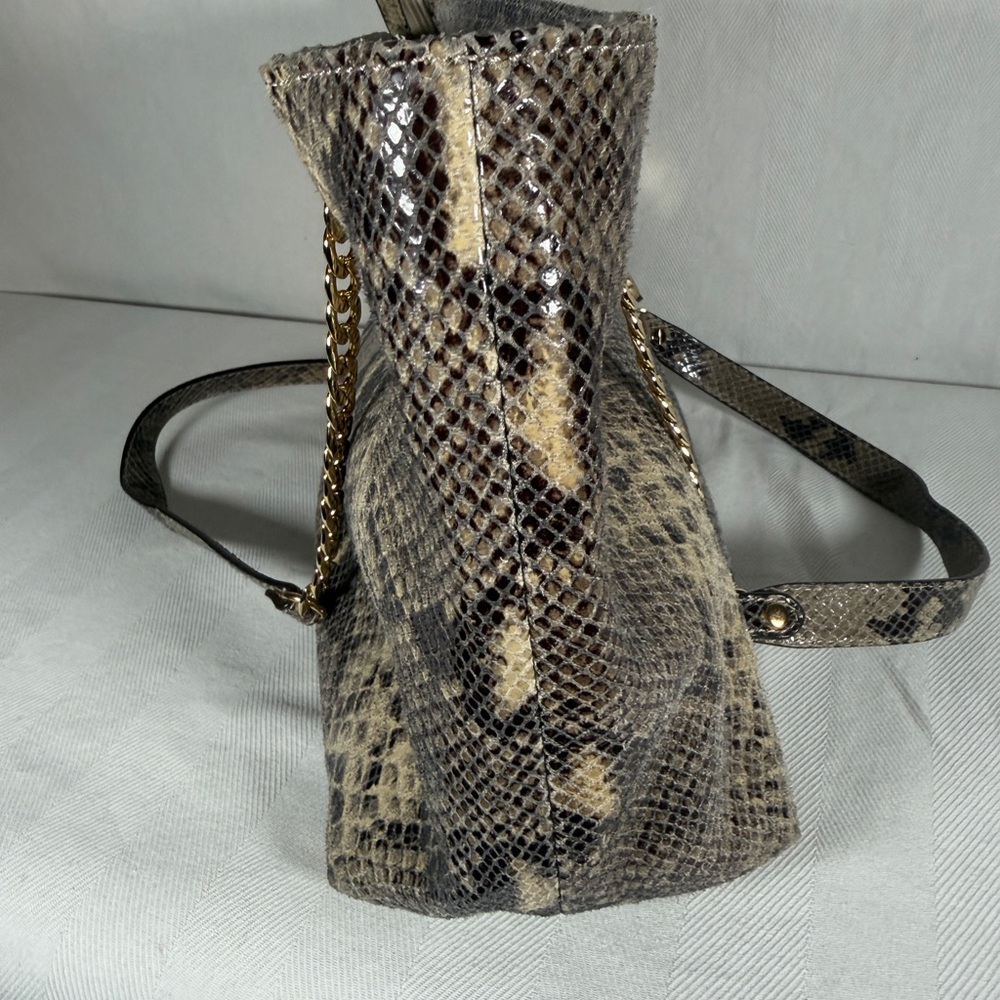 Michael Kors Python Snake Print Shoulder Bag - image 4